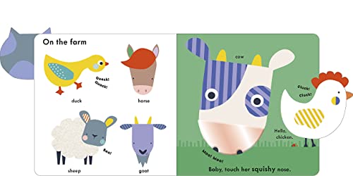 Baby Touch: Animals Tab Book - Retail Maharaj