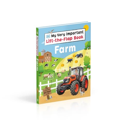 My Very Important Lift-the-Flap Book Farm: With More Than 80 Flaps to Lift - Retail Maharaj