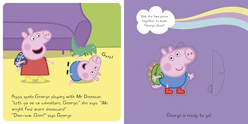 Peppa Pig: Peppa’s Unicorn Adventure: A Press-Out-and-Play Book - Retail Maharaj