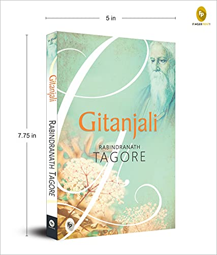 Gitanjali by Rabindranath Tagore - Literary Treasure of India | Bengali Literature | Spiritual Reflections | Universal Themes | Revered Poet | Explore Themes of Love and Devotion | Spirituality and Faith | | Perfect for Literature Lovers - Retail Maharaj