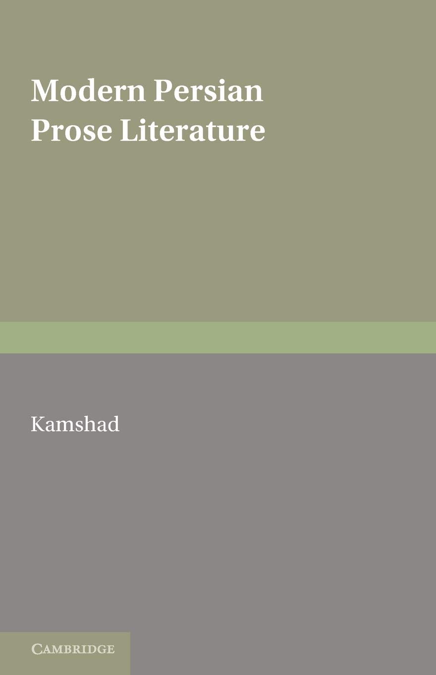 Modern Persian Prose Literature