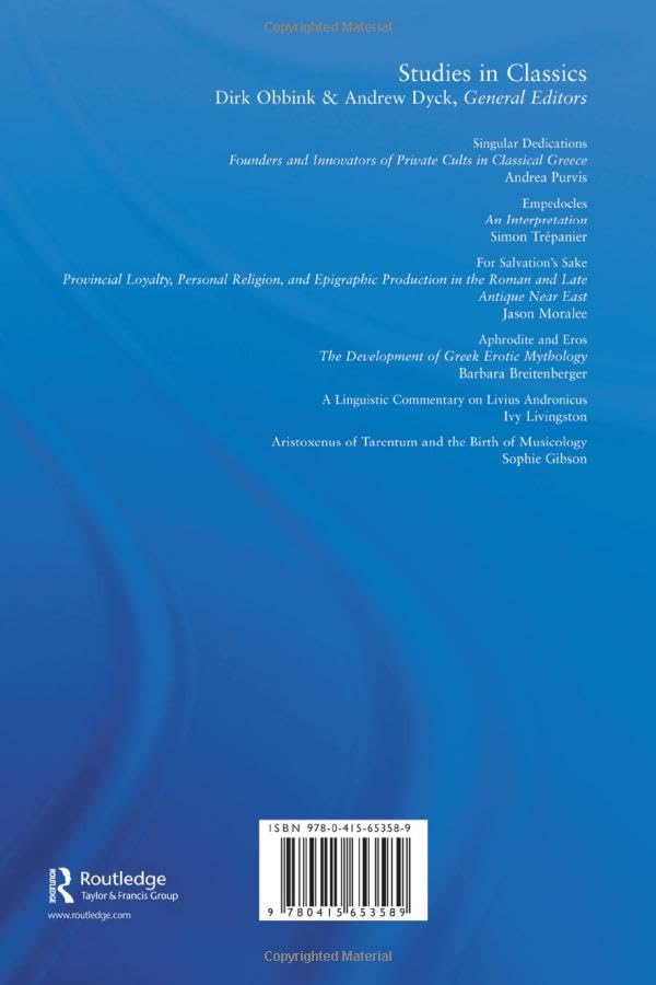 Aristoxenus of Tarentum and the Birth of Musicology - Retail Maharaj