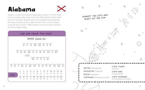 Fun with 50 States: A Big Activity Book for Kids about the Amazing United States