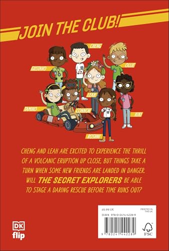 The Secret Explorers and the Smoking Volcano - Retail Maharaj