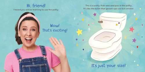 Ms Rachel: Potty Time with Bean: (Books by Ms Rachel) - Retail Maharaj