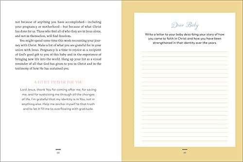The Christian Mom's Pregnancy Journal: Week-by-Week Guide, Prayers, and Memory Book