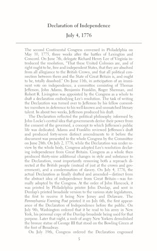 The Declaration of Independence and Other Great Documents of American History: 1775-1865 (Thrift Editions)