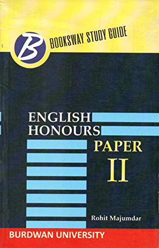 English Honours Paper II (BU) - Retail Maharaj