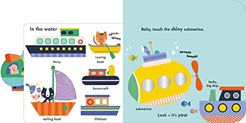 Baby Touch: Vehicles Tab Book - Retail Maharaj