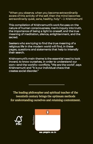 This Light in Oneself: Meditation, Self-Awareness & Inner Silence — Spiritual Teachings from J. Krishnamurti on Enlightenment, Truth, and the Sacred - Retail Maharaj