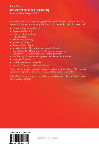 Reliability Physics and Engineering: Time-To-Failure Modeling - Retail Maharaj