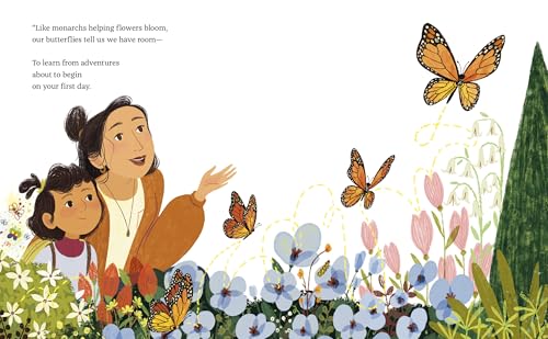 Giant-Sized Butterflies On My First Day of School