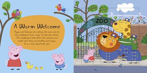 Peppa Pig: Fun at the Zoo Jigsaw Puzzle Book - Retail Maharaj