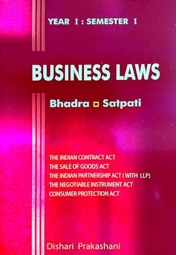 Business Laws Year1 : Semester-1 (English Version) - Retail Maharaj