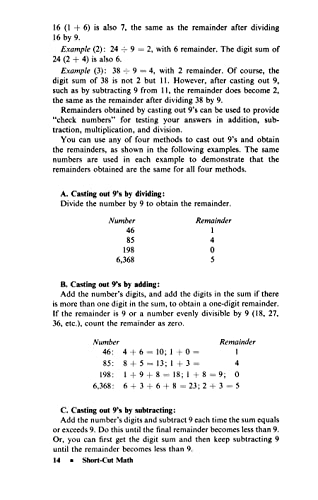 Short-cut Mathematics (Dover Books on Mathematics) - Retail Maharaj