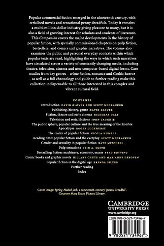 The Cambridge Companion to Popular Fiction (Cambridge Companions to Literature)