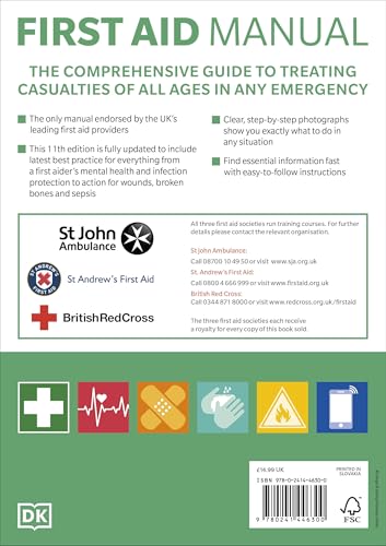First Aid Manual 11th Edition - Retail Maharaj