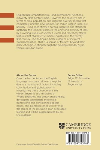 Indian Englishes in the Twenty-First Century: Unity and Diversity in Lexicon and Morphosyntax (Elements in World Englishes) - Retail Maharaj