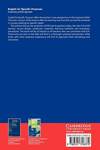 English for Specific Purposes (Cambridge Language Teaching Library)