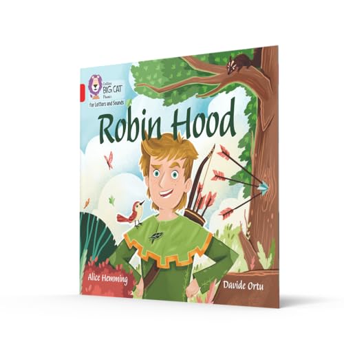 Robin Hood: Band 02B/Red B Hemming, Alice And Ortu, Davide (Collins Big Cat Phonics for Letters and Sounds) - Retail Maharaj