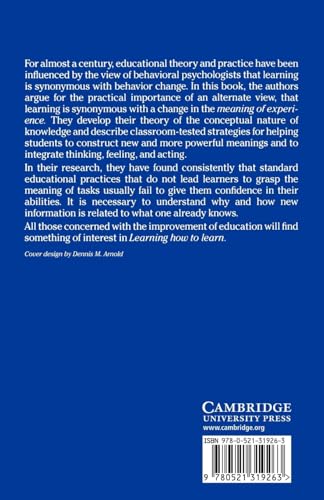 Learning How to Learn