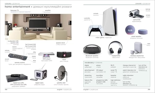 Ukrainian English Bilingual Visual Dictionary (DK Bilingual Visual Dictionaries) - Retail Maharaj