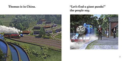 Ladybird Readers Beginner Level - Thomas the Tank Engine - Thomas and the Giant Pandas (ELT Graded Reader) - Retail Maharaj