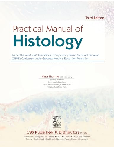 PRACTICAL MANUAL OF HISTOLOGY 3ED (PB 2026)