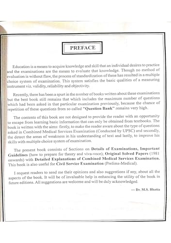 Combined Medical Services Upsc Examination 17Ed (Pb 2024)