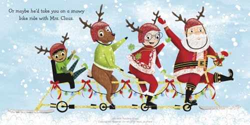 If You Met Santa: A Christmas Board Book for Kids and Toddlers