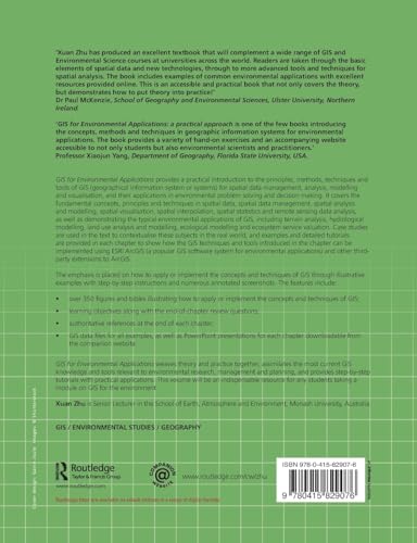 GIS for Environmental Applications: A practical approach - Retail Maharaj