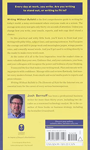 Writing Without Bullshit: Boost Your Career by Saying What You Mean - Retail Maharaj