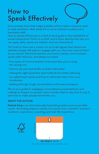 How to Speak Effectively: A Guide to Engaging Conversations, Presentations, and Making an Impact on People - Retail Maharaj