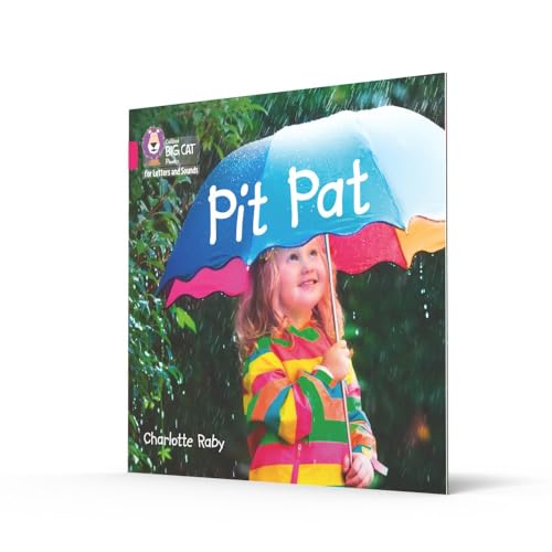 Pit Pat: Band 01A/Pink A (Collins Big Cat Phonics for Letters and Sounds) - Retail Maharaj
