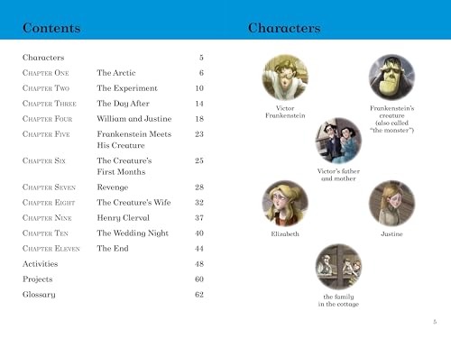 Ladybird Readers Level 6 - Frankenstein (ELT Graded Reader) - Retail Maharaj