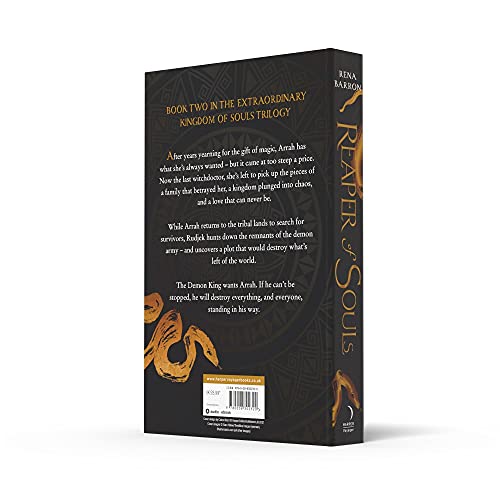 Reaper of Souls: Sequel to last year’s extraordinary West African-inspired fantasy debut!: Book 2 (Kingdom of Souls trilogy) - Retail Maharaj