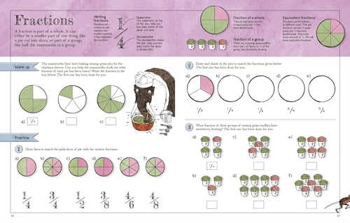 Mammoth Maths Workbook: Practise Your Maths Skills with a Little Help from Some Mammoths (DK David Macauley How Things Work) - Retail Maharaj