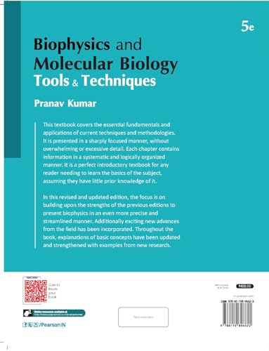 Biophysics and Molecular Biology: Tools and Techniques, 5th Edition - Retail Maharaj