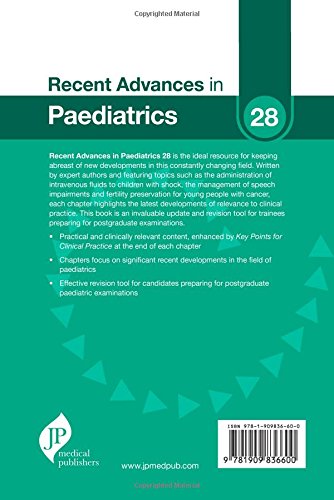RECENT ADVANCES IN PAEDIATRICS 28