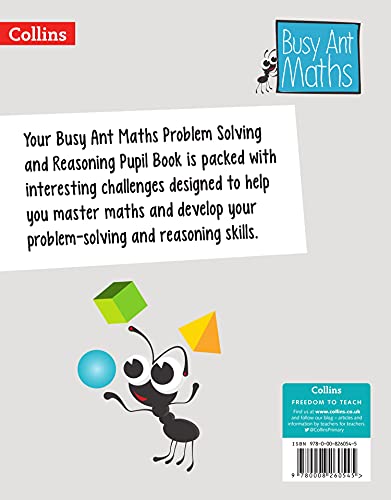 Problem Solving and Reasoning Pupil Book 1 (Busy Ant Maths) - Retail Maharaj