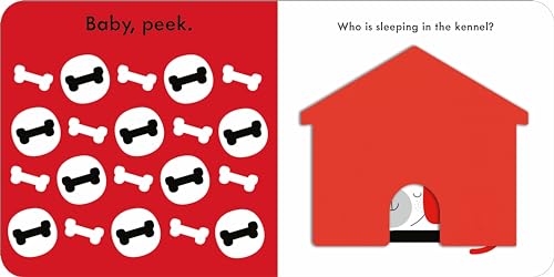 Baby Touch: Peekaboo!: My first black-and-white felt flaps book - Retail Maharaj