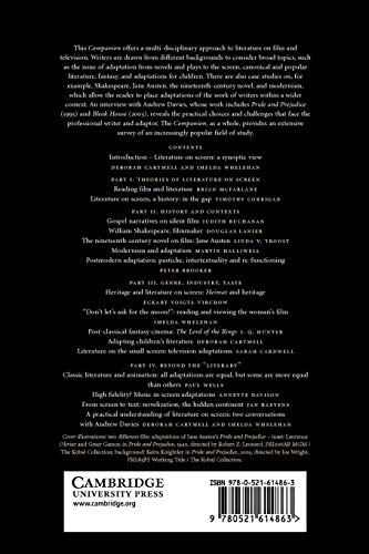 The Cambridge Companion to Literature on Screen (Cambridge Companions to Literature)