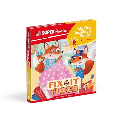 DK Super Phonics My First Decodable Stories Fix-It Foxes - Retail Maharaj
