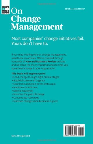 HBRs 10 Must Reads on Change Management (Harvard Business Review) - Retail Maharaj