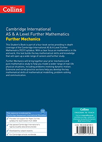 Cambridge International AS & A Level Further Mathematics Further Mechanics Student's Book: An Owner's Manual: Every Woman's Guide to Reducing Cancer Risk, Making Treatment Choices and Optimising Outcomes - Retail Maharaj
