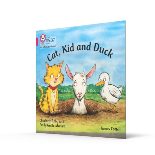 Cat, Kid and Duck: Band 01B/Pink B (Collins Big Cat Phonics for Letters and Sounds) - Retail Maharaj