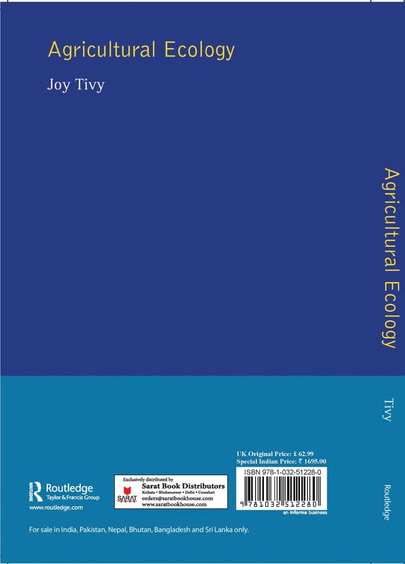 Agricultural Ecology - Retail Maharaj