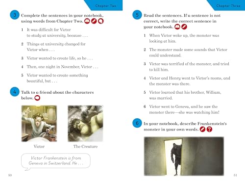 Ladybird Readers Level 6 - Frankenstein (ELT Graded Reader) - Retail Maharaj