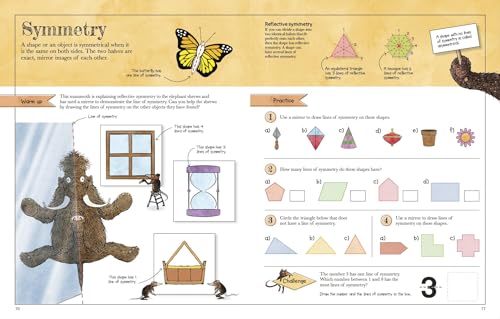 Mammoth Maths Workbook: Practise Your Maths Skills with a Little Help from Some Mammoths (DK David Macauley How Things Work) - Retail Maharaj