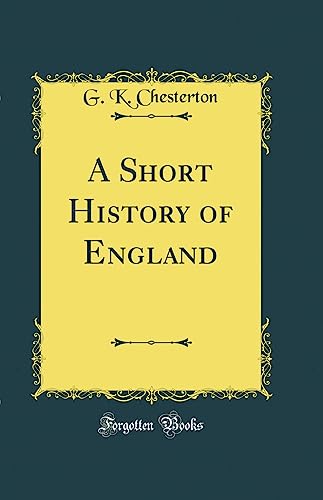 A Short History of England (Classic Reprint) - Retail Maharaj